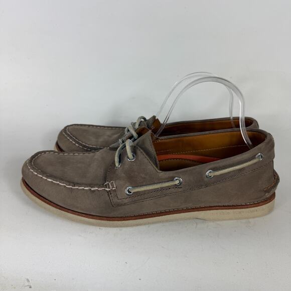 Sperry Authentic Original Boat Shoes Men's 11.5 Brown Leather Slip-on Moc Toe - Picture 5 of 10